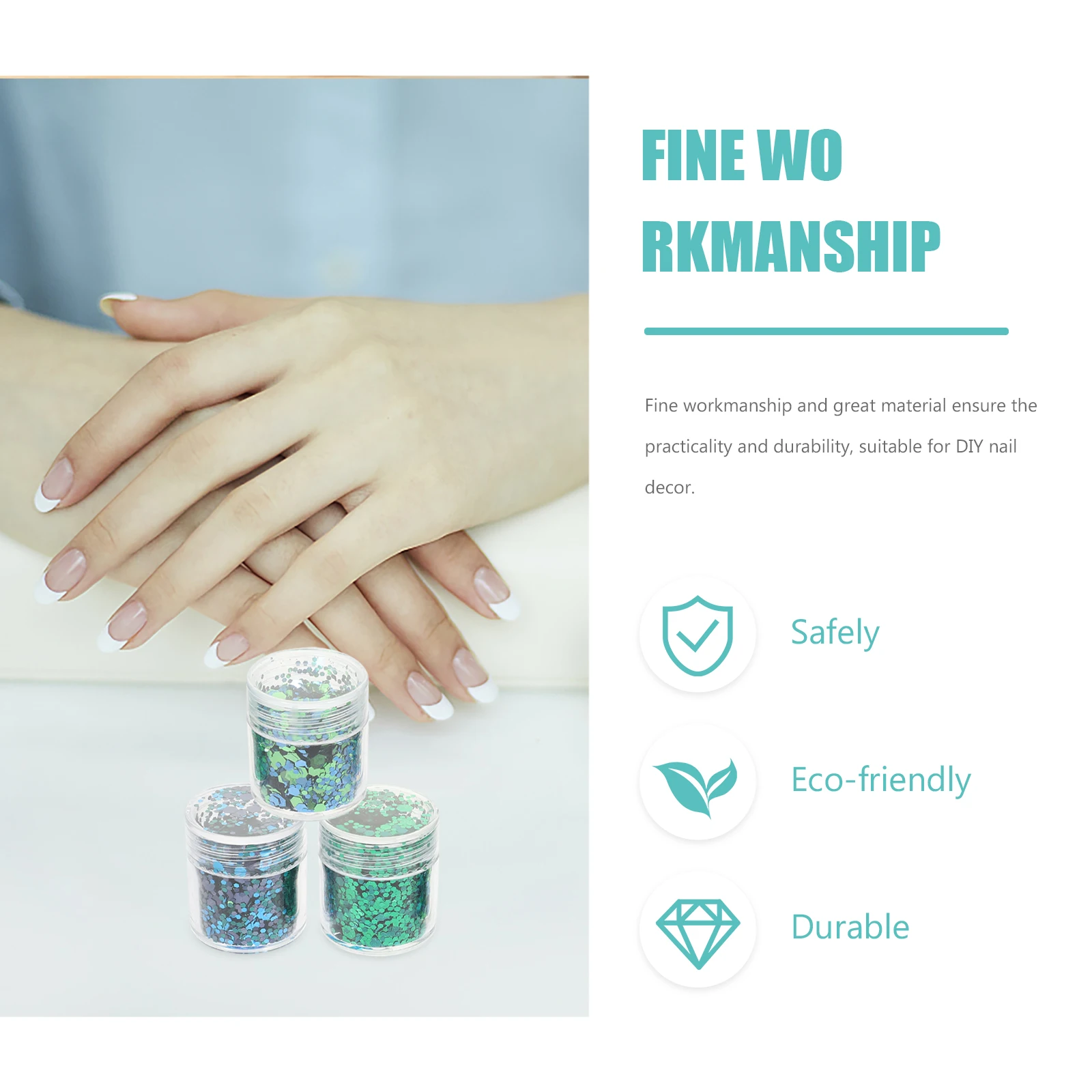 Nail Art Glitters Sequins Set Pet Diy Manicure Decorations Fingernail Shiny Design Nail Salon Accessories Manicure
Nail Art Glitters Sequins Set Pet Diy Manicure Decorations Fingernail Shiny Design Nail Salon Accessories Manicure