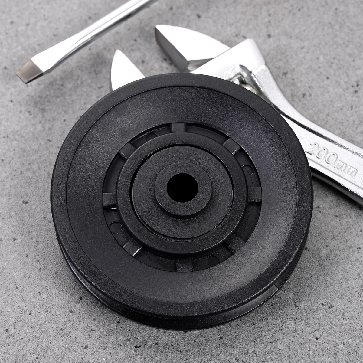 WINOMO Pulley Wheels Universal Wearproof Abration Bearing Pulley Wheel Guide Wheel Equipment Part (Black)
WINOMO Pulley Wheels Universal Wearproof Abration Bearing Pulley Wheel Guide Wheel Equipment Part (Black)