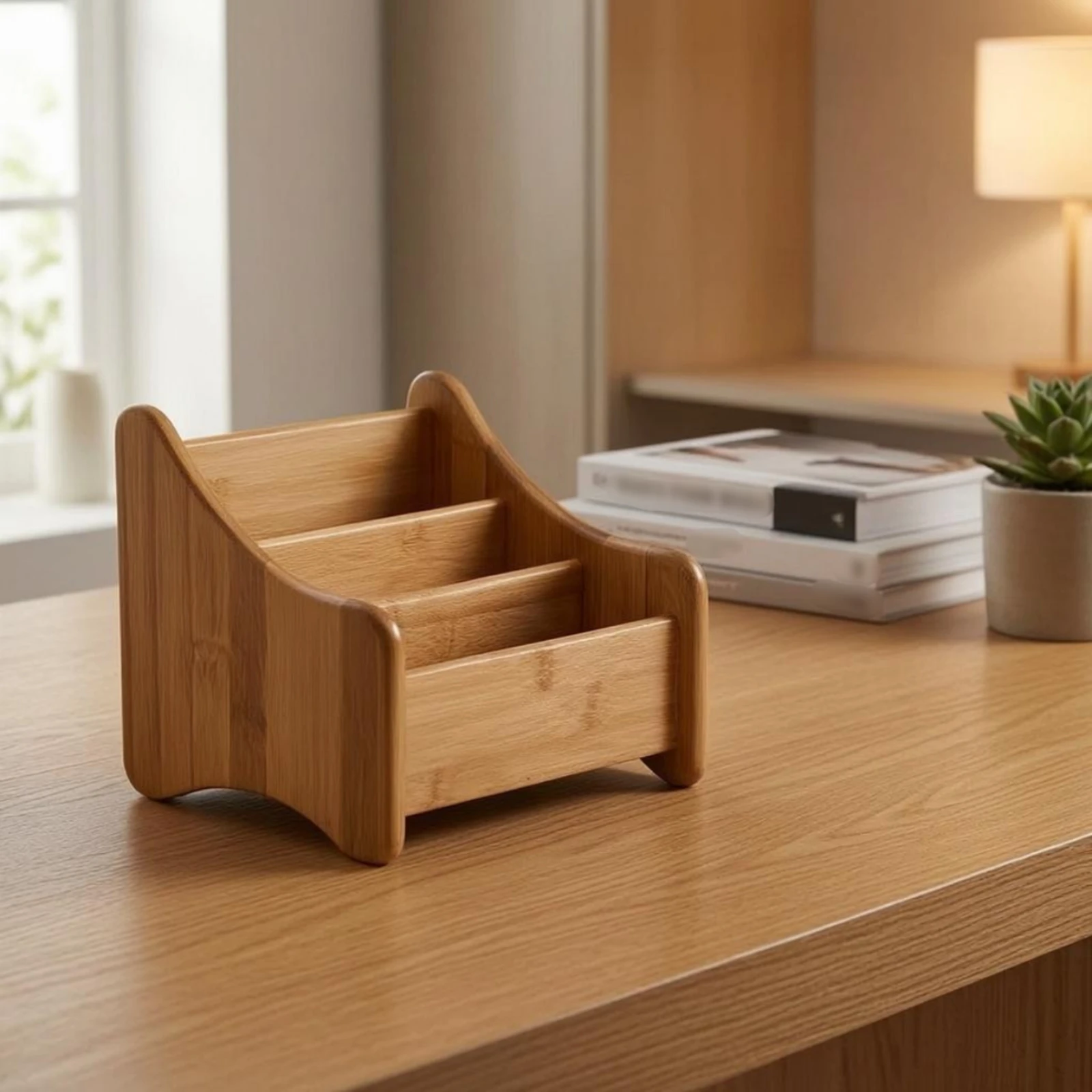 uncoveredTop Bamboo Organizer Natural Wood Grain Three-Compartment Storage Box Bamboo Desk Organizer Eco-Friendly
uncoveredTop Bamboo Organizer Natural Wood Grain Three-Compartment Storage Box Bamboo Desk Organizer Eco-Friendly