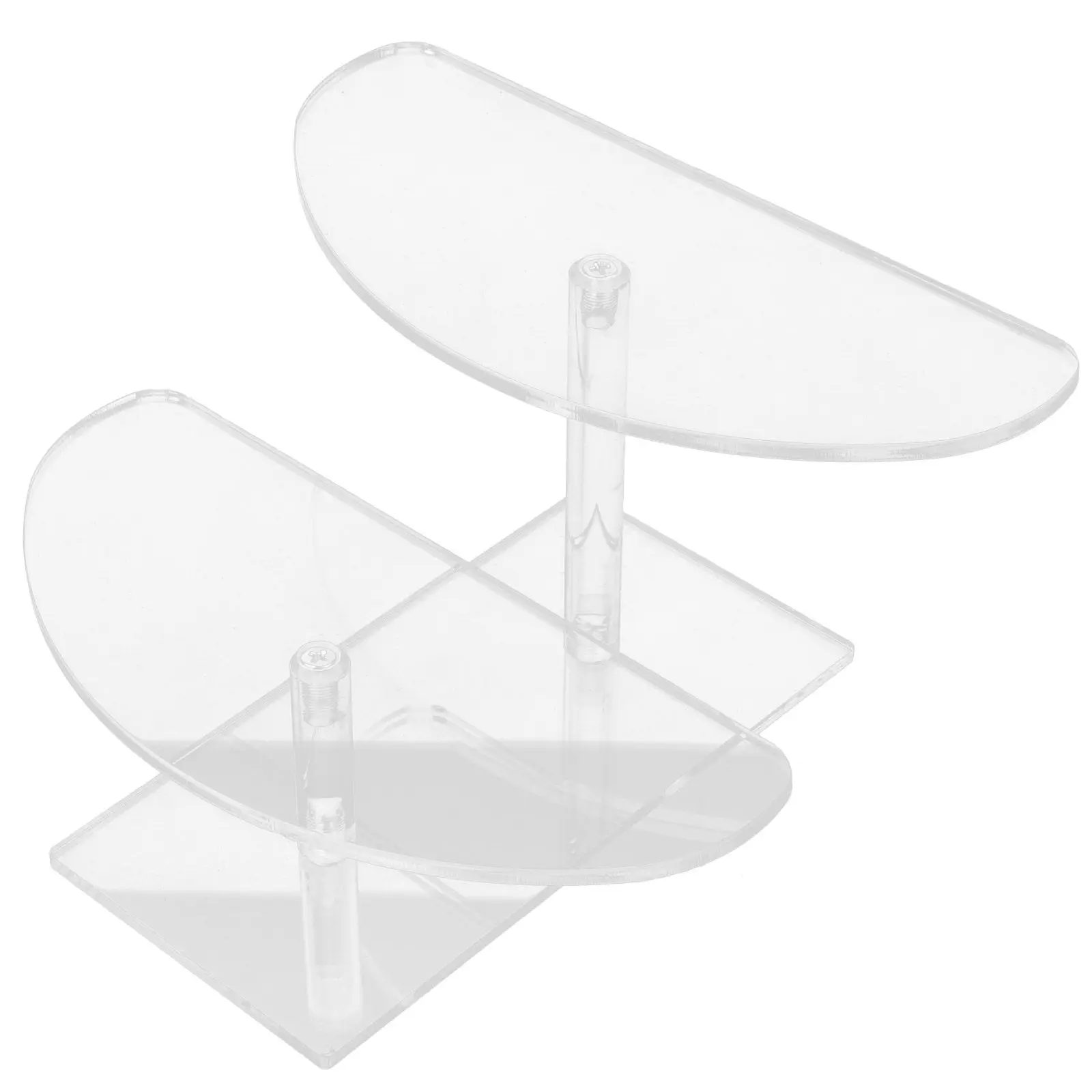 Acrylic Display Rack 2-Tier Clear Jewelry Stand Riser for Bedroom Vanity Organizer Holder Acrylic Display Riser
Acrylic Display Rack 2-Tier Clear Jewelry Stand Riser for Bedroom Vanity Organizer Holder Acrylic Display Riser