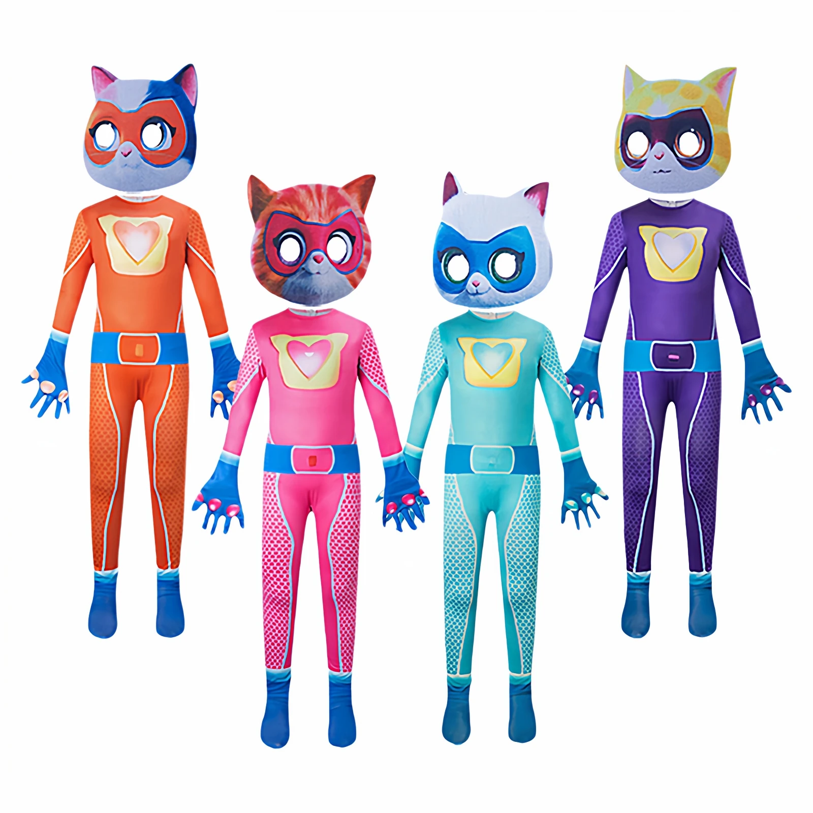 New Super Kitties Onesie Stage Performance Costume Halloween Outfit Tight Fitting Suit Women's Ethnic Stage Costume
New Super Kitties Onesie Stage Performance Costume Halloween Outfit Tight Fitting Suit Women's Ethnic Stage Costume