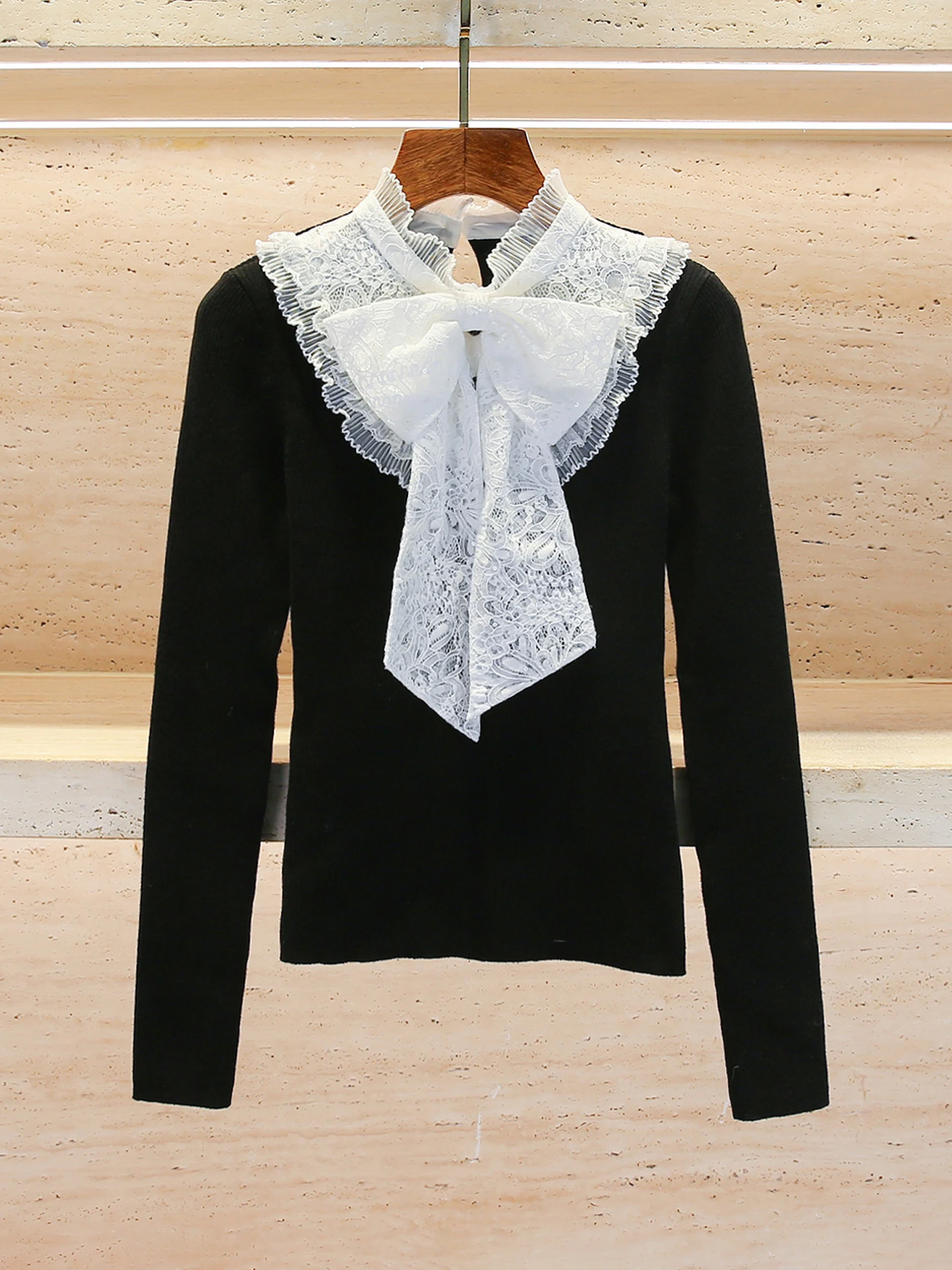 Ele Lace Knot Sweater Knitted Top for Women Autumn Winter Commute Sle Slim Fit Moderate Softn Long Sve
Ele Lace Knot Sweater Knitted Top for Women Autumn Winter Commute Sle Slim Fit Moderate Softn Long Sve