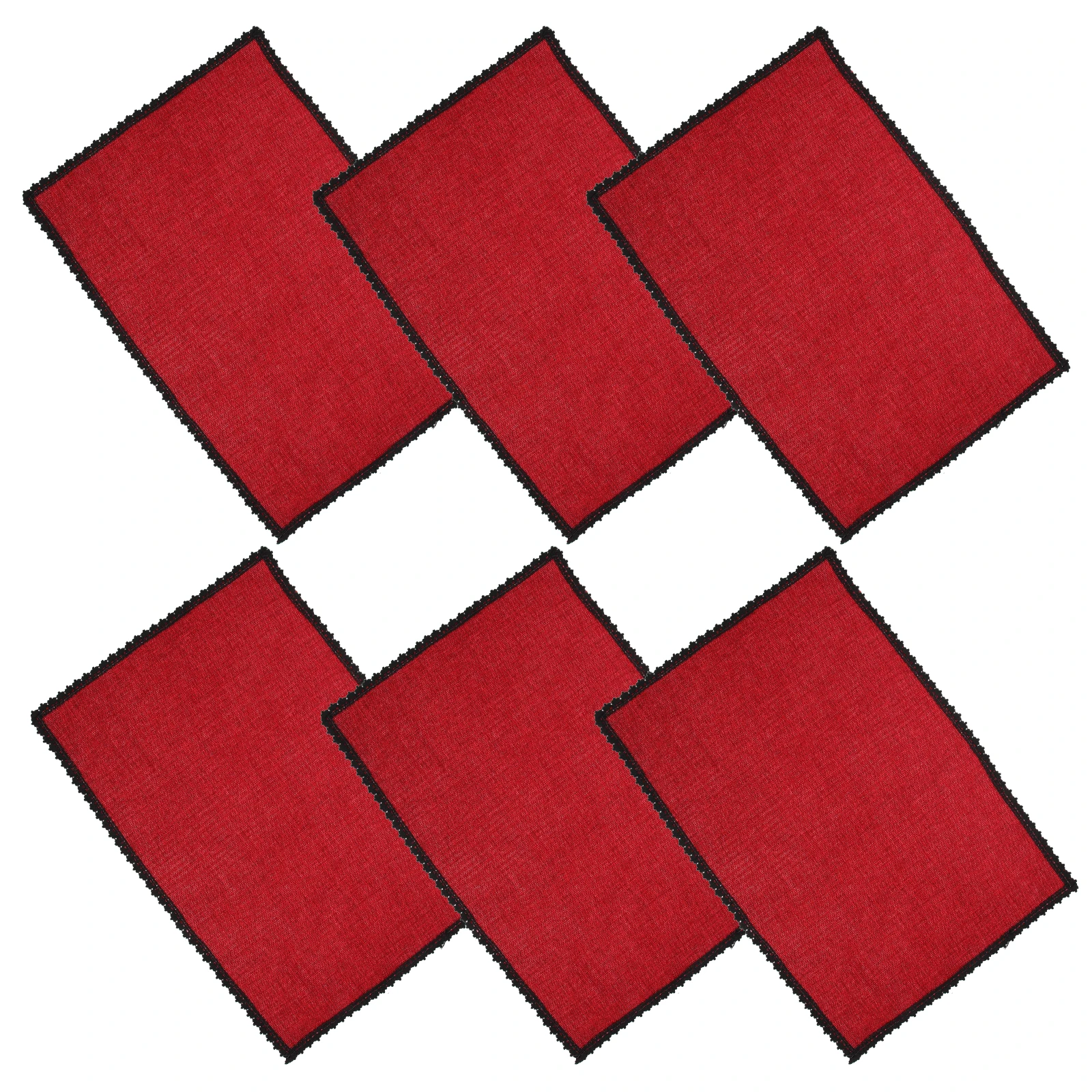 6 Pcs Machine Washable Placemat Rustic Decor Plate Polyester Cotton Dining Table Heat Resistant Mats
6 Pcs Machine Washable Placemat Rustic Decor Plate Polyester Cotton Dining Table Heat Resistant Mats