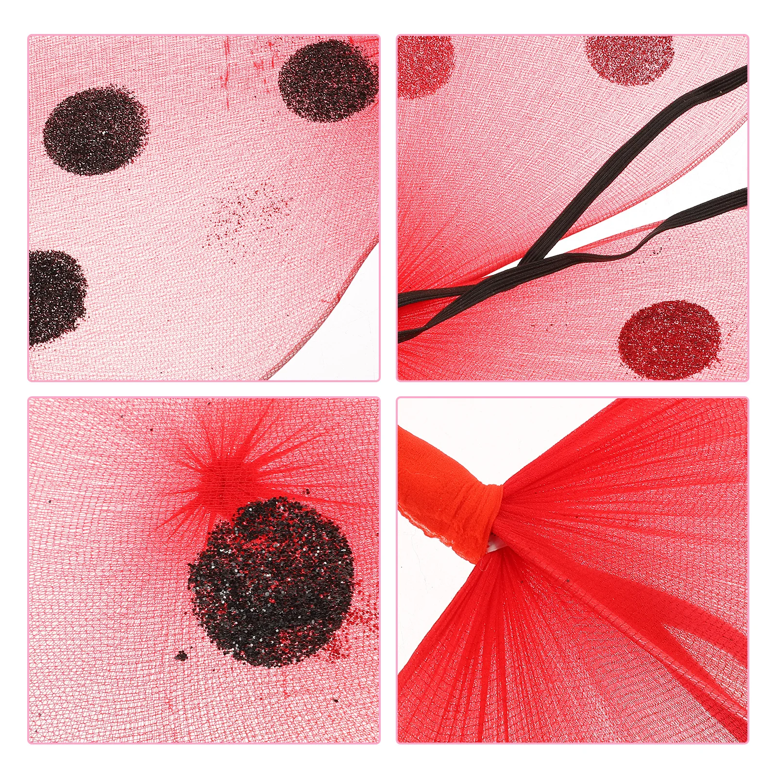 Cosplay Ladybug Wing Prop Bright Colors Lightweight Role Play Costume for Birthday Party Favors Ladybug Costume Wing 
Cosplay Ladybug Wing Prop Bright Colors Lightweight Role Play Costume for Birthday Party Favors Ladybug Costume Wing