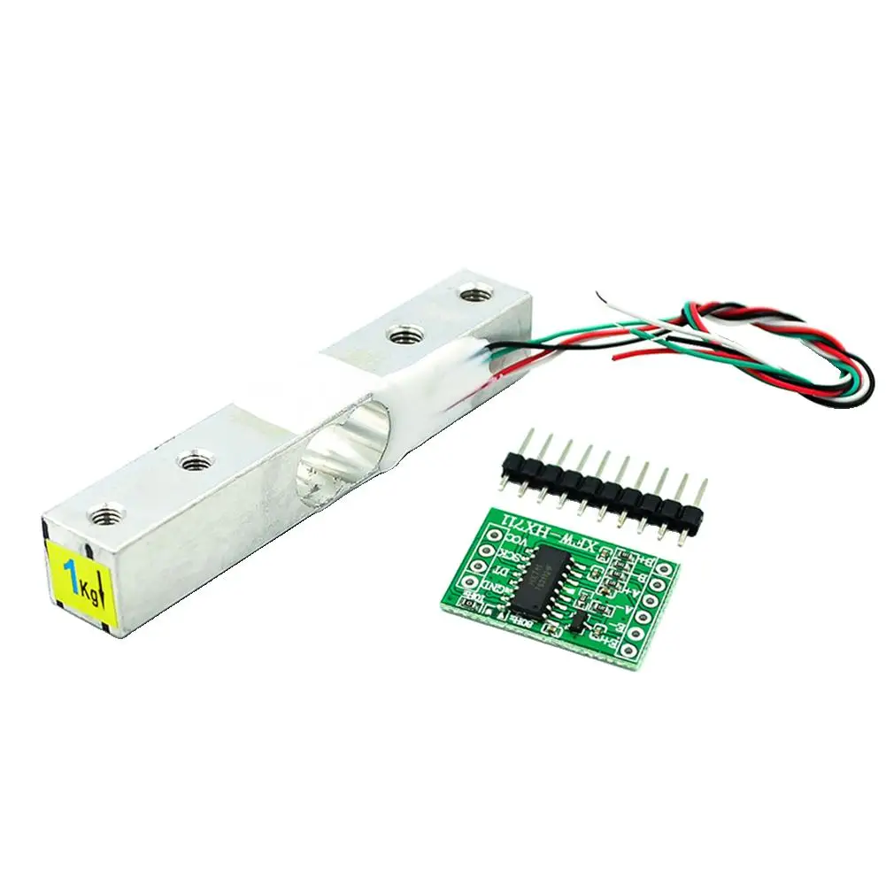 X711 Weighing Sensor AD Module Weight Sensor 1KG 5KG 10KG 20KG Pressure Sensors Electrical Equipment Supplies
X711 Weighing Sensor AD Module Weight Sensor 1KG 5KG 10KG 20KG Pressure Sensors Electrical Equipment Supplies