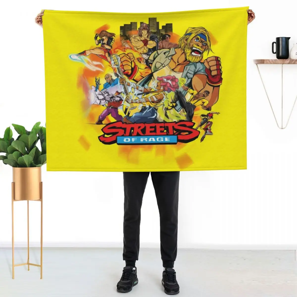 Streets of Rage Throw Blanket Warm Plush Fuzzy Blanket for Living Room
Streets of Rage Throw Blanket Warm Plush Fuzzy Blanket for Living Room