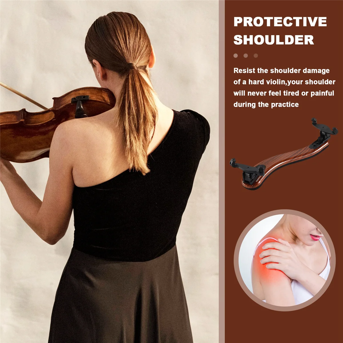 HOT Violin Shoulder Rest Support Professional 3/4 4/4 Adjustable Maple Wood Violin Shoulder Rest Violin Parts Accessories
HOT Violin Shoulder Rest Support Professional 3/4 4/4 Adjustable Maple Wood Violin Shoulder Rest Violin Parts Accessories