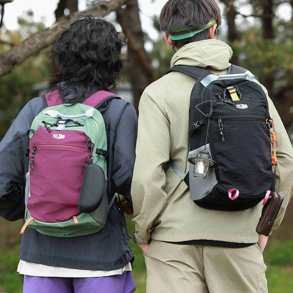 Light Hiking Backpack Color Block Daypack Adjustable Binding Straps Mesh Side Pocket Rucksack For Trekking Camping Mountain Walk
Light Hiking Backpack Color Block Daypack Adjustable Binding Straps Mesh Side Pocket Rucksack For Trekking Camping Mountain Walk