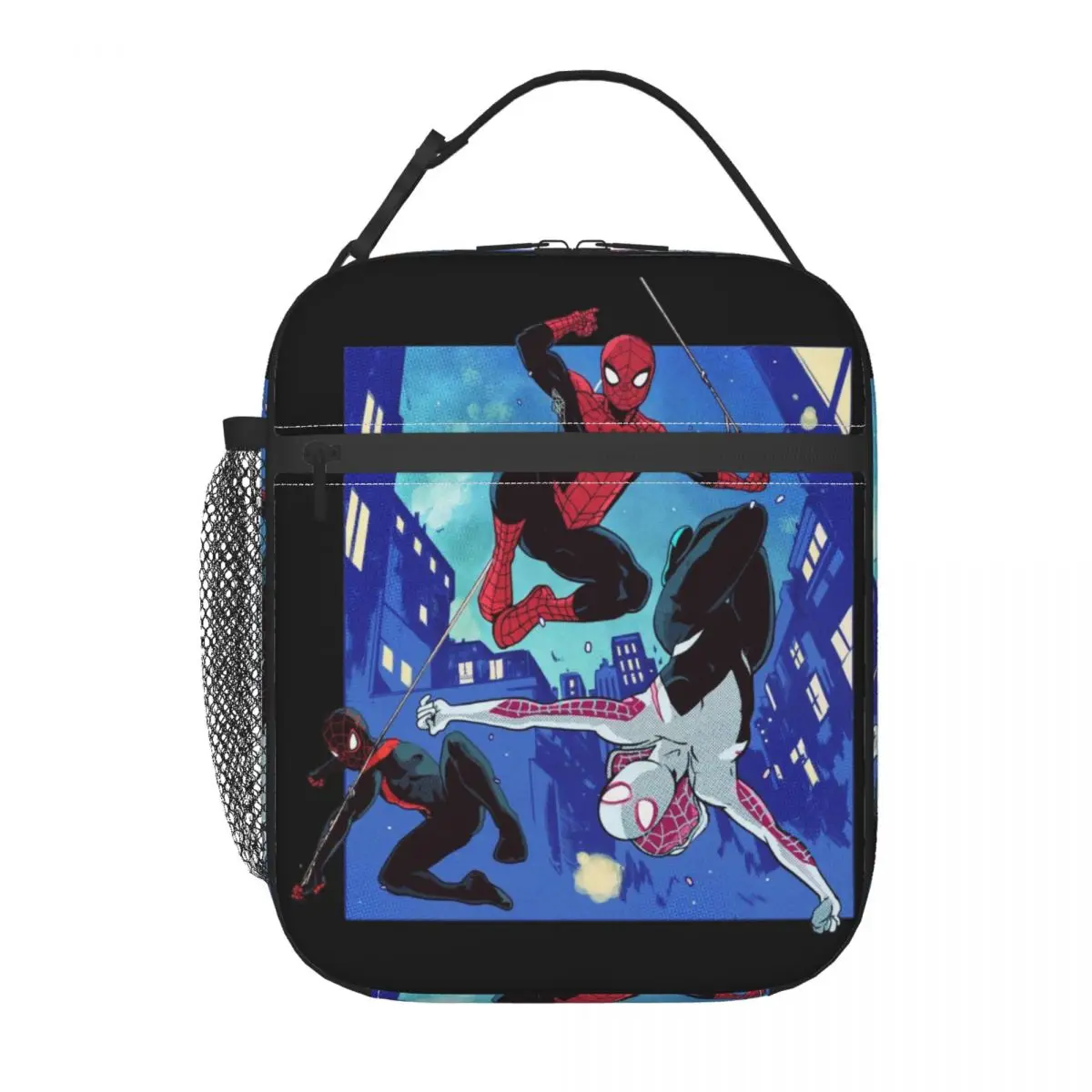 Изолированная сумка для обедов Marvel Spider-Man, подходит для работы и учебы, герметичный и сохраняющий холод контейнер для еды Avengers.
Изолированная сумка для обедов Marvel Spider-Man, подходит для работы и учебы, герметичный и сохраняющий холод контейнер для еды Avengers.