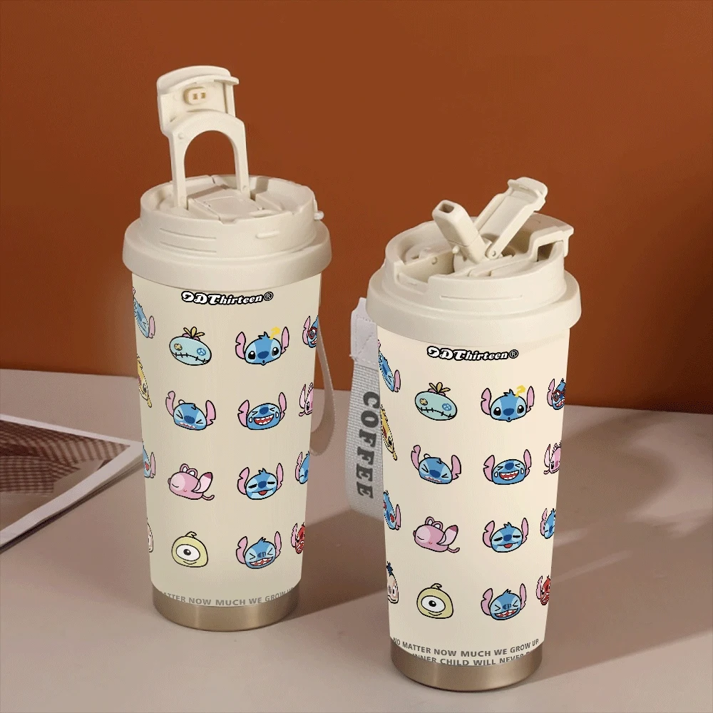 Stitch Series Portable Coffee Cup Large Capacity Girls Pattern Water Cup Lilo&stitch Cartoon Characters School Holiday Gift
Stitch Series Portable Coffee Cup Large Capacity Girls Pattern Water Cup Lilo&stitch Cartoon Characters School Holiday Gift