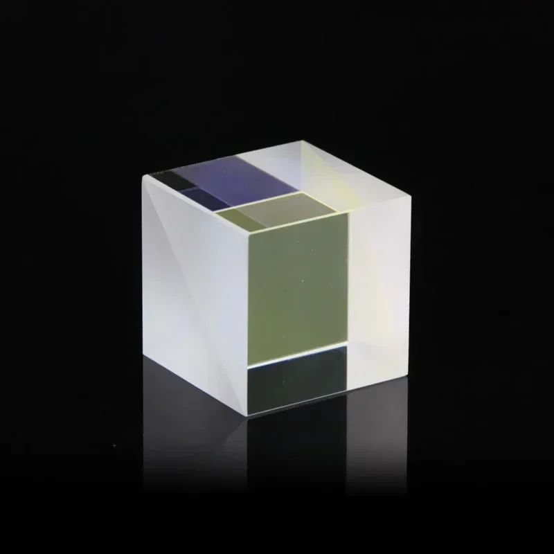 Spectroscopic prism 20x20x20mm transparent square-body glued semi-reflucent optical prism optical prism
Spectroscopic prism 20x20x20mm transparent square-body glued semi-reflucent optical prism optical prism