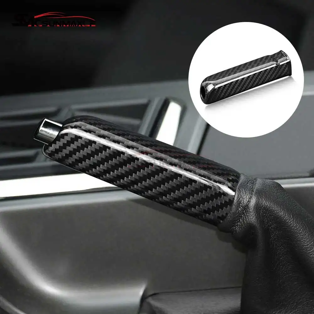 For BMW 1 2 3 4 Series F20 F22 F30 F23 F32 F33 F36 Carbon Fiber Handbrake Cover Gear Head Grip Handle Lever Car Accessories
For BMW 1 2 3 4 Series F20 F22 F30 F23 F32 F33 F36 Carbon Fiber Handbrake Cover Gear Head Grip Handle Lever Car Accessories