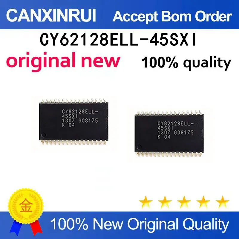 (5-100 pieces)New CY62128ELL-45SXI CY62128ELL Savings Chip SOP-32 in Stock
(5-100 pieces)New CY62128ELL-45SXI CY62128ELL Savings Chip SOP-32 in Stock