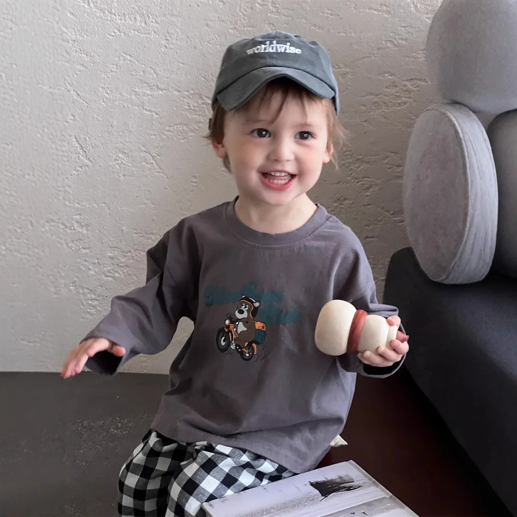 2025 Spring New Baby Long Sleeve T Shirts Fashion Cartoon Print Boys Casual Tee Infant Girl Versatile Loose Tops Toddler Clothes
2025 Spring New Baby Long Sleeve T Shirts Fashion Cartoon Print Boys Casual Tee Infant Girl Versatile Loose Tops Toddler Clothes