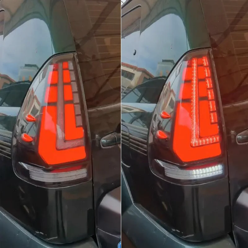 Pair For Toyota Prado 120 FJ120 LC120 Rear Running Lamp + Brake Lamp + Reverse +Dynamic Turn Signal Car LED Taillight Tail Light
Pair For Toyota Prado 120 FJ120 LC120 Rear Running Lamp + Brake Lamp + Reverse +Dynamic Turn Signal Car LED Taillight Tail Light