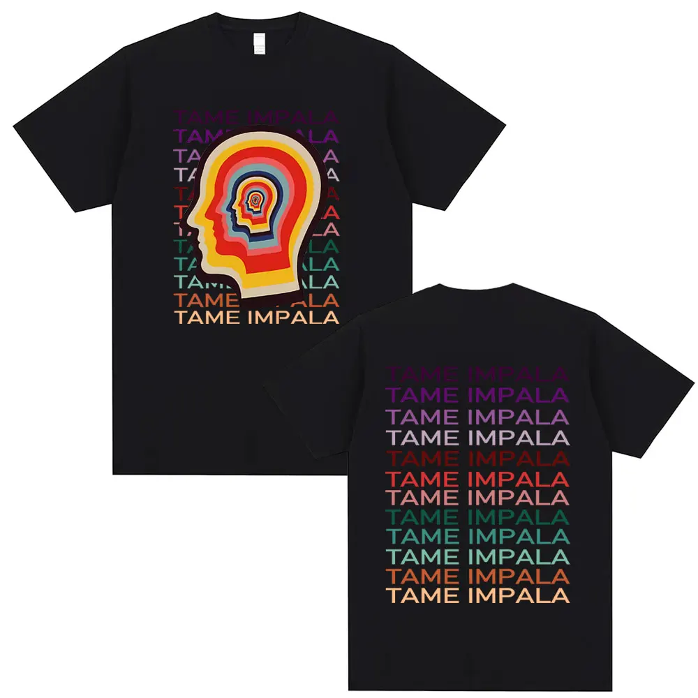 Rock Band Tame Impala Logo Graphic T-shirt Men Women Casual Cotton Oversized Short Sleeve T Shirt Male Gothic Vintage Streetwear
Rock Band Tame Impala Logo Graphic T-shirt Men Women Casual Cotton Oversized Short Sleeve T Shirt Male Gothic Vintage Streetwear