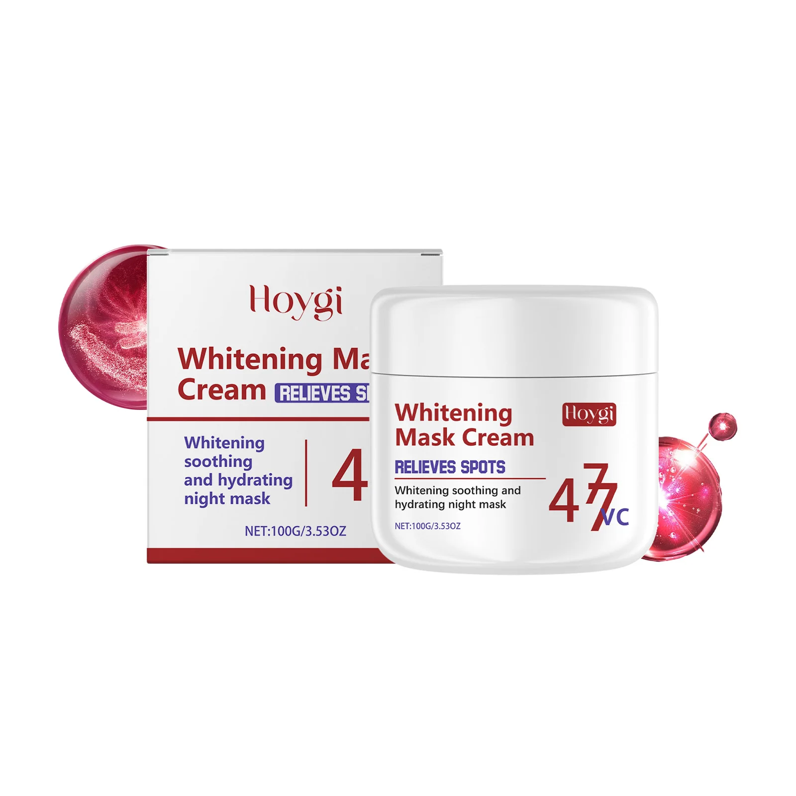 Brightening Sleeping Mask for Dark Spots & Uneven Skin Tone, Soothing + Hydrating Treatment with
Brightening Sleeping Mask for Dark Spots & Uneven Skin Tone, Soothing + Hydrating Treatment with