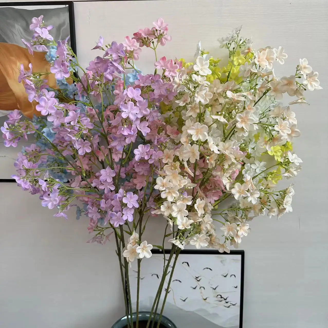 New 4-Pole Simulation Flower Starry Sky Scattered Flowers Drifting Snow Wedding Hall Hotel Ceiling Soft Decoration Foreig
New 4-Pole Simulation Flower Starry Sky Scattered Flowers Drifting Snow Wedding Hall Hotel Ceiling Soft Decoration Foreig