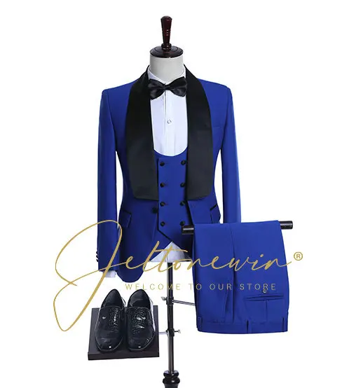 2022 New Men Suits Slim Fit Wedding Groom Tuxedos 3 Pieces Fashion Groomsmen Blazers Set Costume Homme Men Prom Suit Wedding
2022 New Men Suits Slim Fit Wedding Groom Tuxedos 3 Pieces Fashion Groomsmen Blazers Set Costume Homme Men Prom Suit Wedding