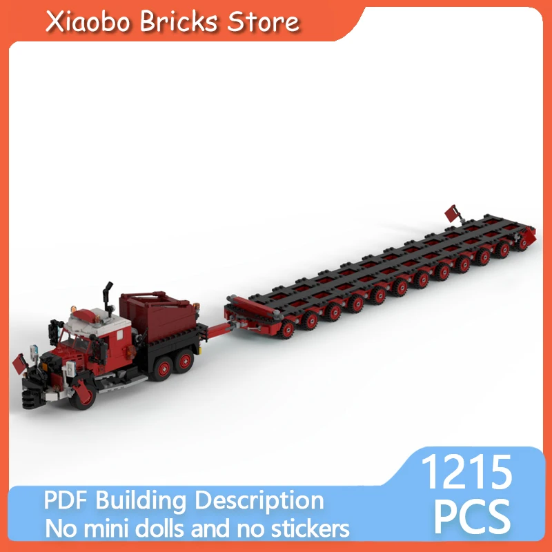 City Service Car Model MOC Building Bricks Heavy Duty Long Trailer Modular Technology Gifts Holiday Assemble Children Toys Suit
City Service Car Model MOC Building Bricks Heavy Duty Long Trailer Modular Technology Gifts Holiday Assemble Children Toys Suit