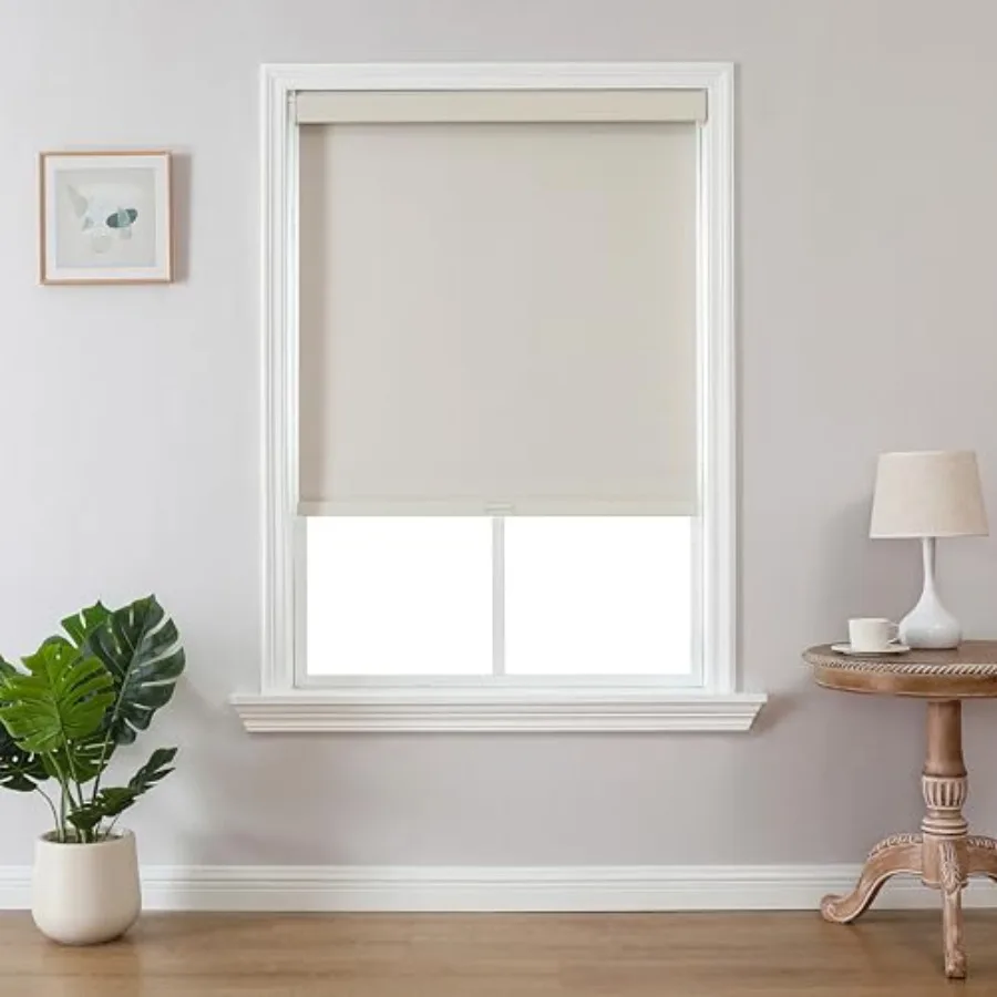 100% out Roller Shades Cordless Blinds for Windows, Free-Stop Shades, UV Protection, Natural Woven Blinds for Home and Office,
100% out Roller Shades Cordless Blinds for Windows, Free-Stop Shades, UV Protection, Natural Woven Blinds for Home and Office,