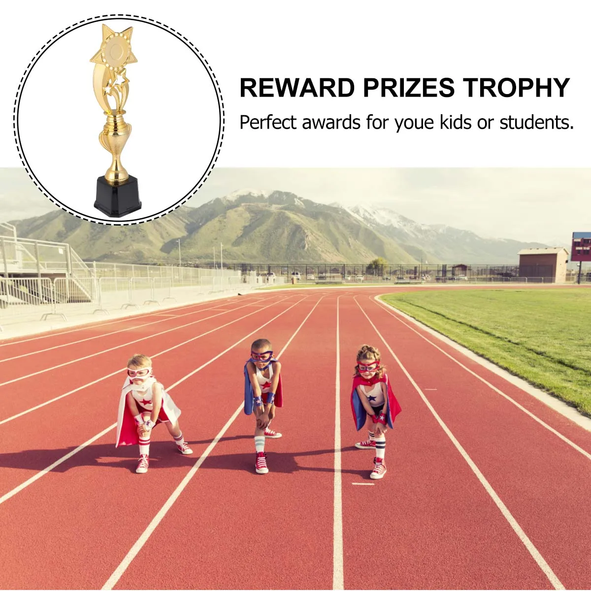 Plastic Pentagram Trophy Kids Competition Awards Party Favors Sports Prizes Reward Gifts Star Shape Memorabilia
Plastic Pentagram Trophy Kids Competition Awards Party Favors Sports Prizes Reward Gifts Star Shape Memorabilia