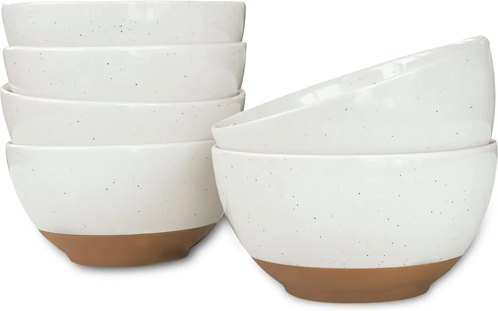 Ceramic Small Dessert Bowls - 16oz, Set of 6 - Microwave, Oven and Dishwasher Safe, For Rice, Ice Cream
Ceramic Small Dessert Bowls - 16oz, Set of 6 - Microwave, Oven and Dishwasher Safe, For Rice, Ice Cream
