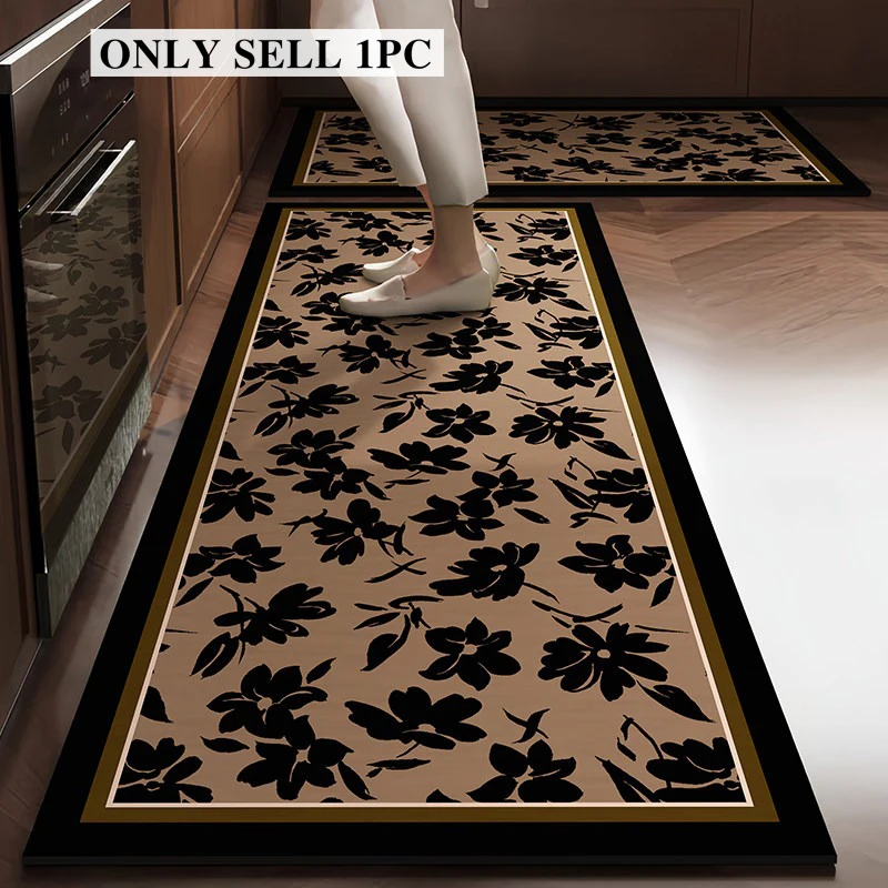 Kitchen Floor Mat Pvc Waterproof Leather Carpet Long Non-slip Oil-proof Foot Mats American Style Rug Home Decoration Rugs 주방 카펫
Kitchen Floor Mat Pvc Waterproof Leather Carpet Long Non-slip Oil-proof Foot Mats American Style Rug Home Decoration Rugs 주방 카펫