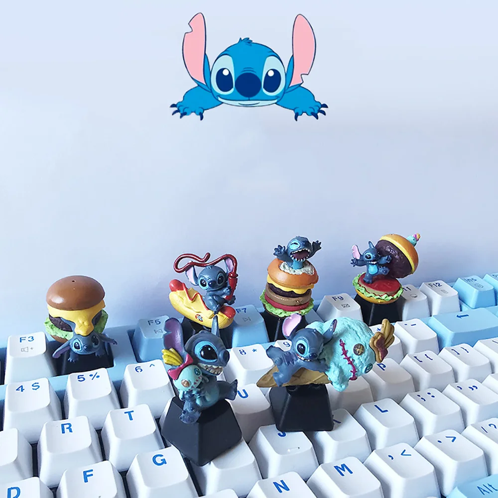 Stitch Kawaii Anime Cross Axis Keycaps Cute Cartoon Doll Key Caps Mechanical Keyboard Universal Accessories Keycaps Decorations
Stitch Kawaii Anime Cross Axis Keycaps Cute Cartoon Doll Key Caps Mechanical Keyboard Universal Accessories Keycaps Decorations