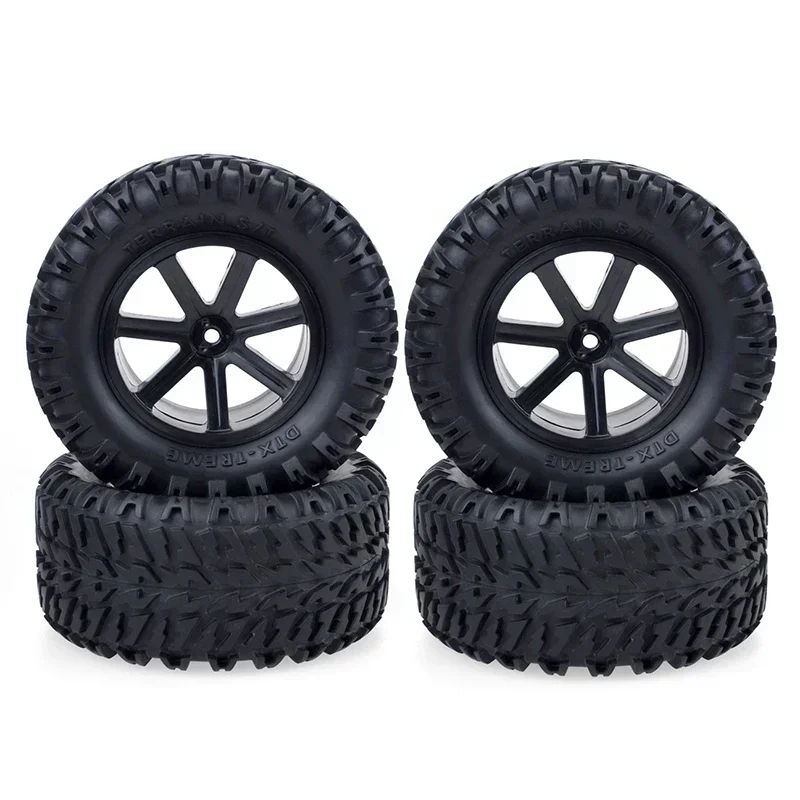 4PCS Rc Wheels Tires 112MM 110mm Wheel Glued Tire 12mm Adapter Hub Hex for 1/10 RC Car Short Course Monster Truck
4PCS Rc Wheels Tires 112MM 110mm Wheel Glued Tire 12mm Adapter Hub Hex for 1/10 RC Car Short Course Monster Truck