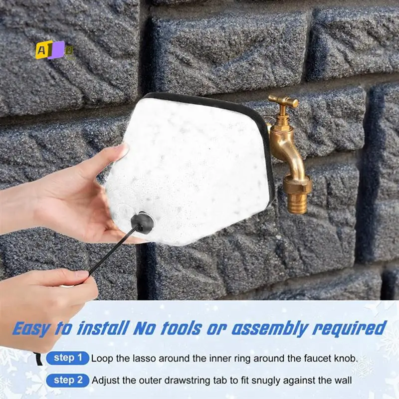 A08F-6PCS Outdoor Faucet Covers Spigot Cover For Winter Plastic Faucet Covers For Freeze Protection With Thick Foam Inside
A08F-6PCS Outdoor Faucet Covers Spigot Cover For Winter Plastic Faucet Covers For Freeze Protection With Thick Foam Inside