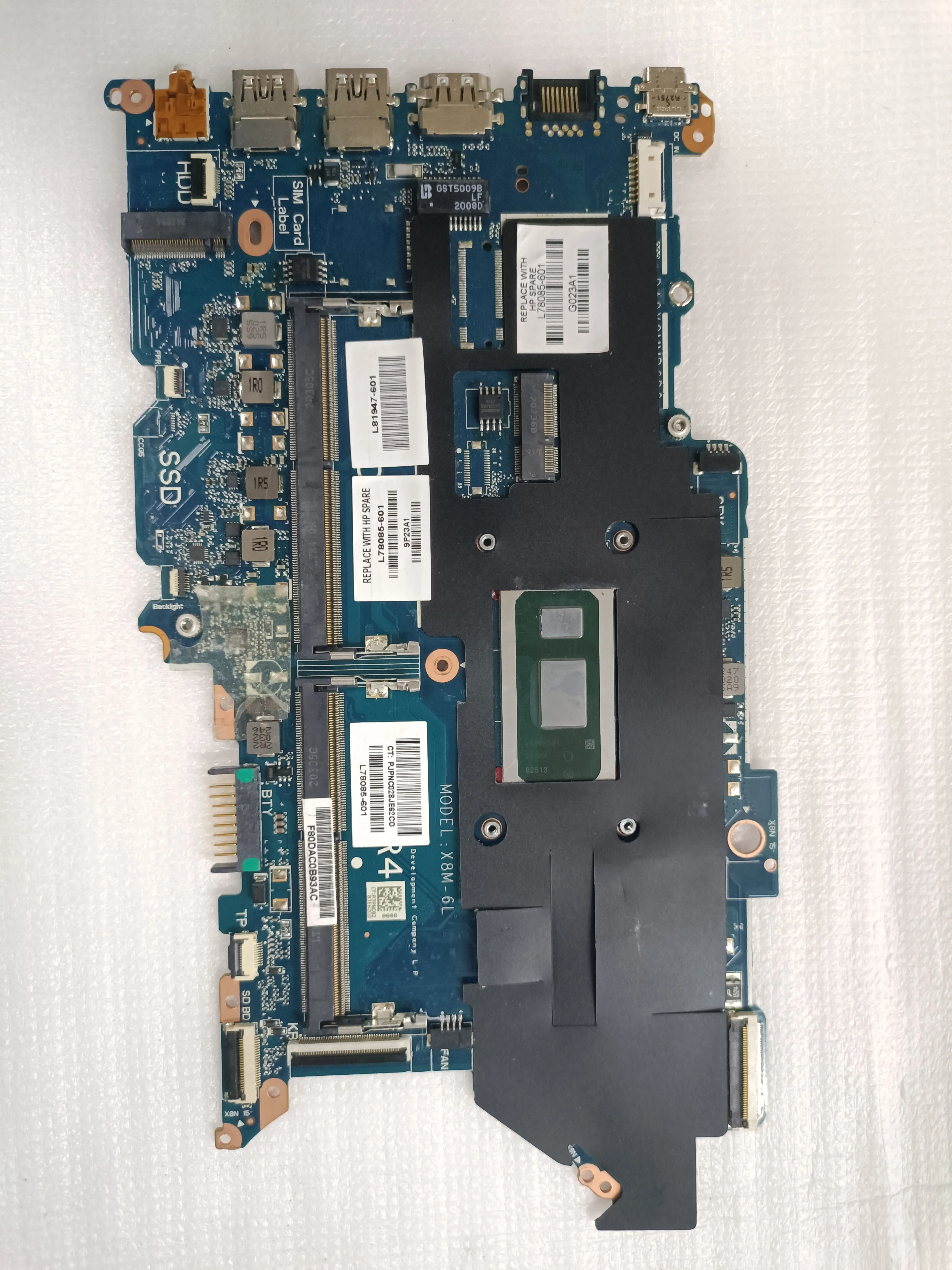 Motherboard for HP ProBook 440 G7 450 G7 DA0X8MMB6D0 Laptop Mainboard CPU I5-10210U SRGKY L78085-601 100% Tested OK
Motherboard for HP ProBook 440 G7 450 G7 DA0X8MMB6D0 Laptop Mainboard CPU I5-10210U SRGKY L78085-601 100% Tested OK