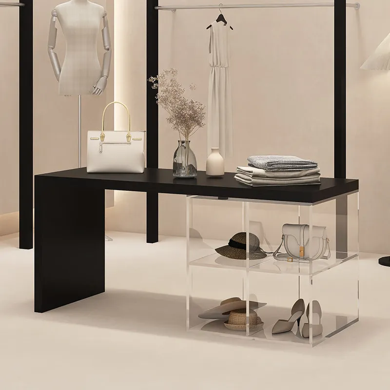 Clothing Store Simple Women's Clothing Children's Clothing Display Cabinet Acrylic Storage Lattice Display Water Ta
Clothing Store Simple Women's Clothing Children's Clothing Display Cabinet Acrylic Storage Lattice Display Water Ta