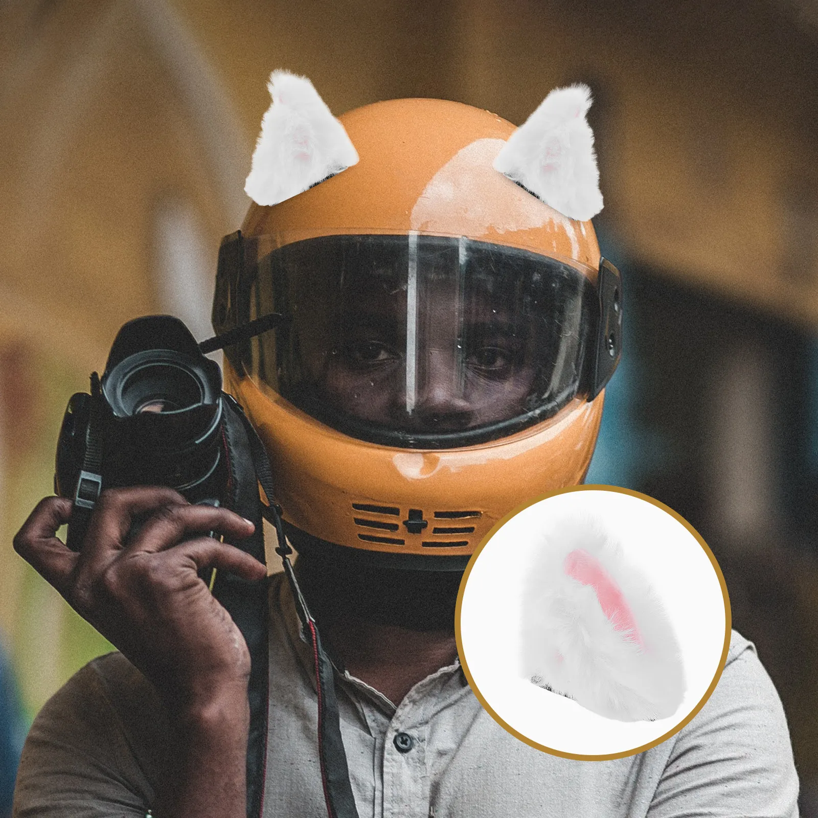 2Pcs Funny Ear Decorations Creative Accessories for Motorcycle Electric Bike Scooter Helmets Unique Motorbike Accessories
2Pcs Funny Ear Decorations Creative Accessories for Motorcycle Electric Bike Scooter Helmets Unique Motorbike Accessories