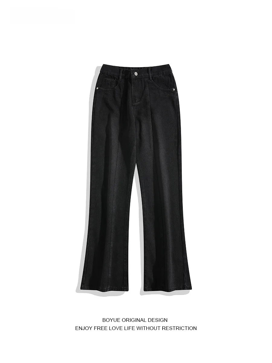 Boyue Micro Flared Jeans High Street Bla Waed Floor-Length Straight Leg Pants ex Vintage Casual Trousers
Boyue Micro Flared Jeans High Street Bla Waed Floor-Length Straight Leg Pants ex Vintage Casual Trousers