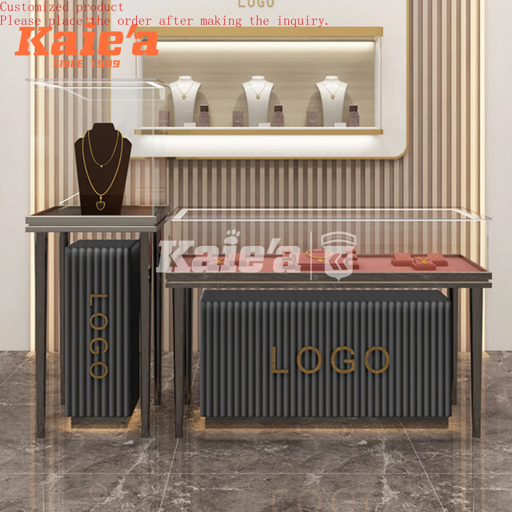 Custom.Multifunctional Luxury Glass Jewelry Display Cabinet with LED Lighting Counter Display for Elegant Jewelry Showcase
Custom.Multifunctional Luxury Glass Jewelry Display Cabinet with LED Lighting Counter Display for Elegant Jewelry Showcase