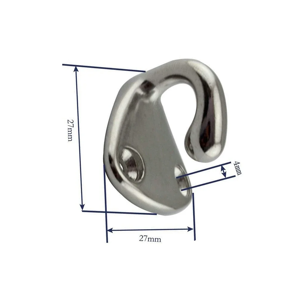 20PCS 316 Stainless Steel Fender Hook Spring Clip Fender Eye Hook Marine Boat Hardware Fending Hook
20PCS 316 Stainless Steel Fender Hook Spring Clip Fender Eye Hook Marine Boat Hardware Fending Hook