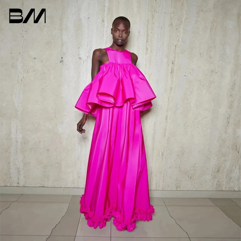 Charming Hot Pink Shoulder Prom Dress 2024 classic A-Line Evening Porm Dresses For Women Elegant Sleeveless Robe De Mariée
Charming Hot Pink Shoulder Prom Dress 2024 classic A-Line Evening Porm Dresses For Women Elegant Sleeveless Robe De Mariée