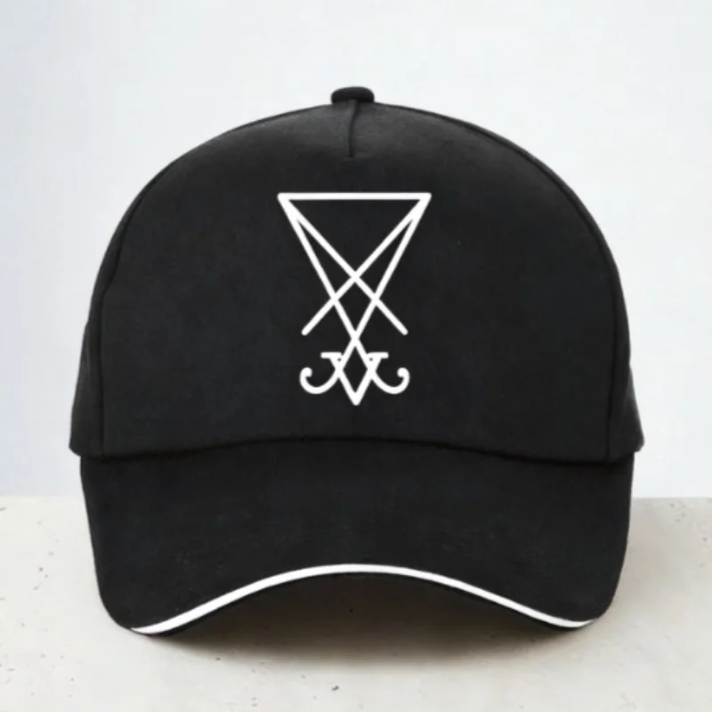 Sigil Church of Satan hat Lucifer LaVey Hidden Devil Baseball Cap Sigeal Sigil De Lucifer Unisex Adjustable Snapback hats
Sigil Church of Satan hat Lucifer LaVey Hidden Devil Baseball Cap Sigeal Sigil De Lucifer Unisex Adjustable Snapback hats