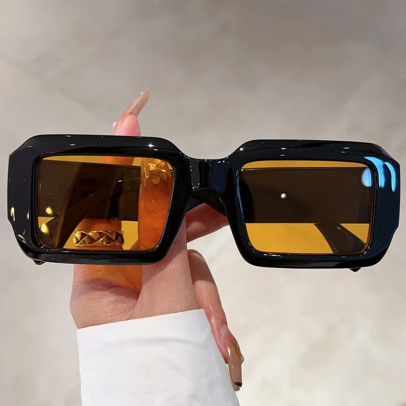 Luxury Brand Designer Square Sunglasses Women For Men Vintage Fashion Travel Sun Glasses Popular Punk Double Color Shades UV400
Luxury Brand Designer Square Sunglasses Women For Men Vintage Fashion Travel Sun Glasses Popular Punk Double Color Shades UV400