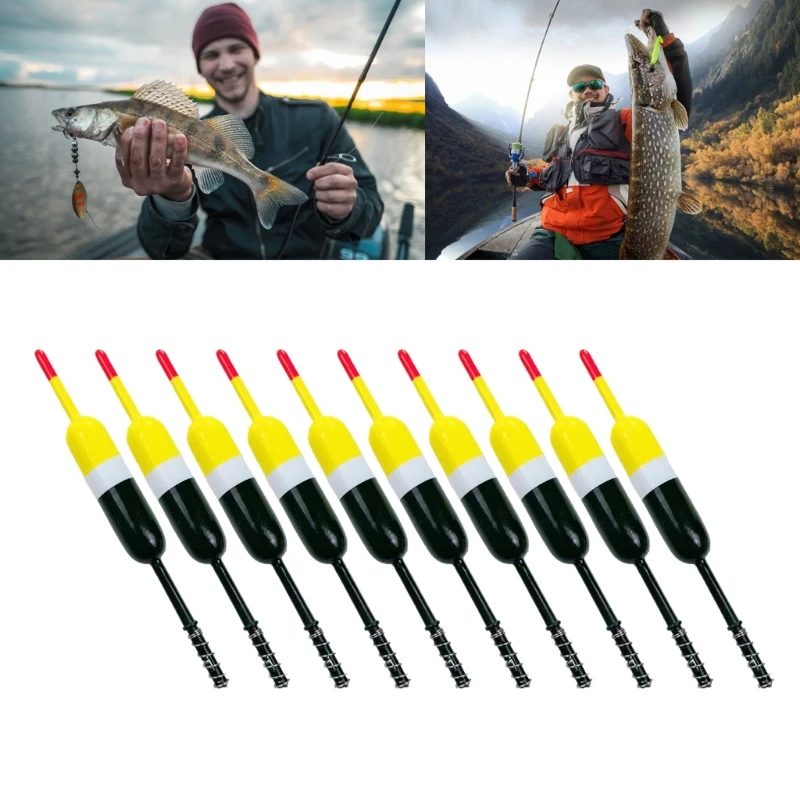 10Pcs Float Fishing Bobbers Balsa Wood Fishing Float Sea Fishing Vertical Float Fishing Gear and Accessorys Easy to Use 24BD
10Pcs Float Fishing Bobbers Balsa Wood Fishing Float Sea Fishing Vertical Float Fishing Gear and Accessorys Easy to Use 24BD