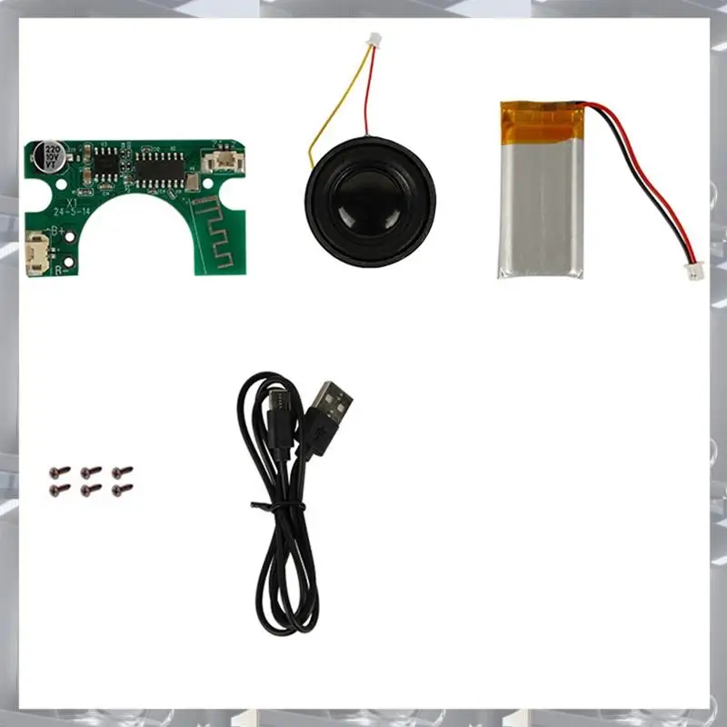 3D Printing DIY Bluetooth Speaker Kit BT5.0 Stereo Amplifier DIY Mini Speaker DIY Kit 3D Printing Accessories
3D Printing DIY Bluetooth Speaker Kit BT5.0 Stereo Amplifier DIY Mini Speaker DIY Kit 3D Printing Accessories
