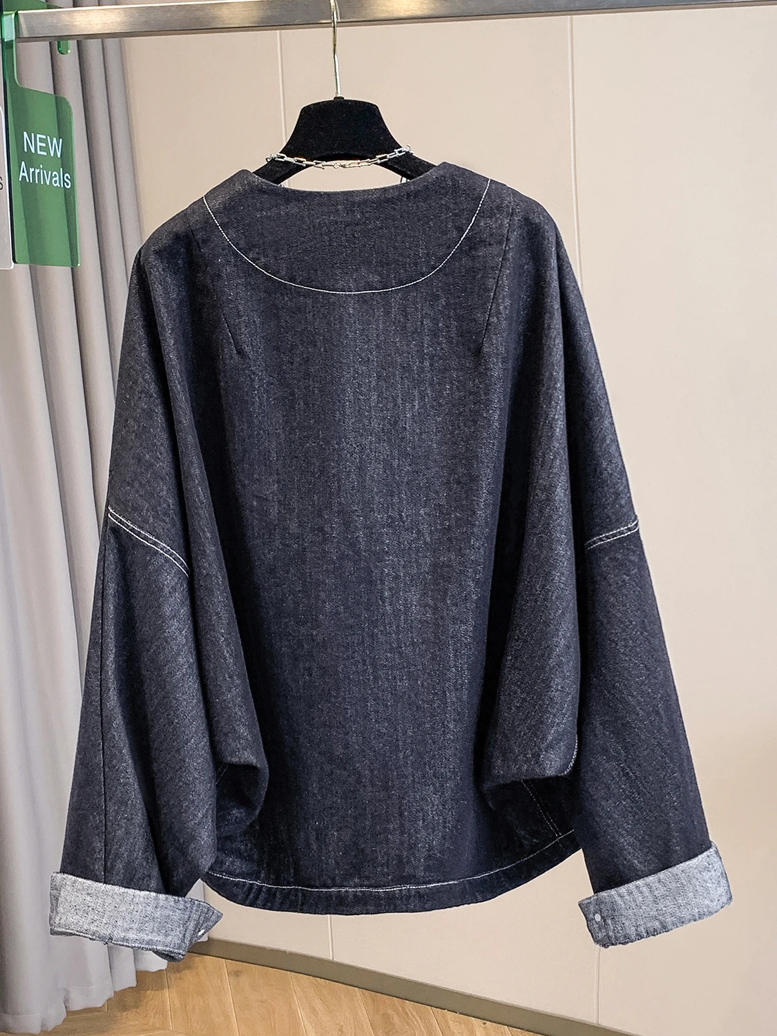 Корейский свободный крой или джинсовый тюнер женский V-Ne Baan Design осень New Faion Age-Defng универсальный открытый кардиган...
Корейский свободный крой или джинсовый тюнер женский V-Ne Baan Design осень New Faion Age-Defng универсальный открытый кардиган...