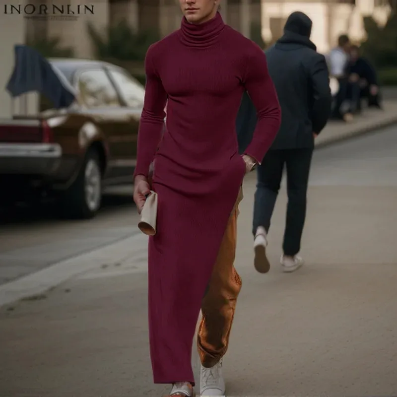 2025 INCERUN Solid Color Long Pullovers Men Casual Long Sleeve Texture Knitted Sweaters Fashion Hansome Spring Male Jumpers
2025 INCERUN Solid Color Long Pullovers Men Casual Long Sleeve Texture Knitted Sweaters Fashion Hansome Spring Male Jumpers
