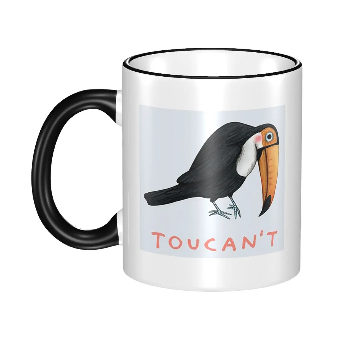 Toucan Toucan't 1 Mug Funny Ceramic Coffee Cups Tea Mugs Milk Cup Drinkware Gift for Friends
Toucan Toucan't 1 Mug Funny Ceramic Coffee Cups Tea Mugs Milk Cup Drinkware Gift for Friends
