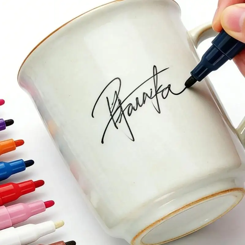 2025 New 12 Shades Ceramic Markers Art Drawing Pen With Waterproof Finish Easy To Use For Handmade Pottery And Glass Arts
2025 New 12 Shades Ceramic Markers Art Drawing Pen With Waterproof Finish Easy To Use For Handmade Pottery And Glass Arts