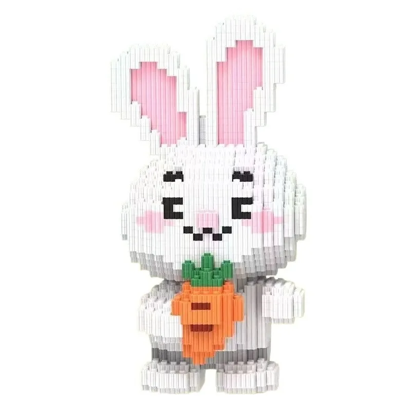 Набор строительных блоков с животными: утка, кролик, медведь, цыпленок, собака, мультяшные персонажи в желтых шляпах, игрушка-головоломка, подарочный набор для студентов
Набор строительных блоков с животными: утка, кролик, медведь, цыпленок, собака, мультяшные персонажи в желтых шляпах, игрушка-головоломка, подарочный набор для студентов