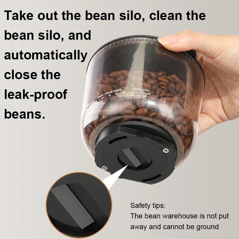 В наличии 2025 Новая умная профессиональная кофемолка для кофе в зернах 51/58 мм 110 В 220 В Коммерческая кофемолка для эспрессо для Hom 
В наличии 2025 Новая умная профессиональная кофемолка для кофе в зернах 51/58 мм 110 В 220 В Коммерческая кофемолка для эспрессо для Hom