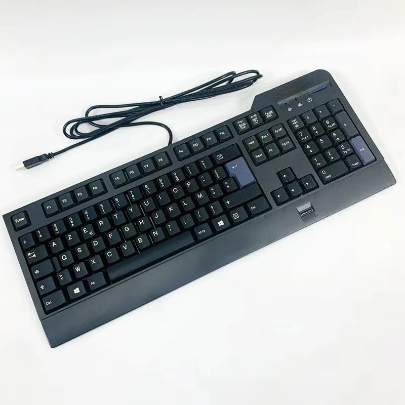 French AZERT layout USB wired fingerprint keyboard kuf1256 for Lenovo compatible windows10 8 7 windows hello
French AZERT layout USB wired fingerprint keyboard kuf1256 for Lenovo compatible windows10 8 7 windows hello