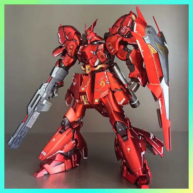【New product】SIHAI MODEL SAZABI RG 1:144 Electroplating red Assembly Plastic Model Action Figure Robot Christmas Toy Gift
【New product】SIHAI MODEL SAZABI RG 1:144 Electroplating red Assembly Plastic Model Action Figure Robot Christmas Toy Gift